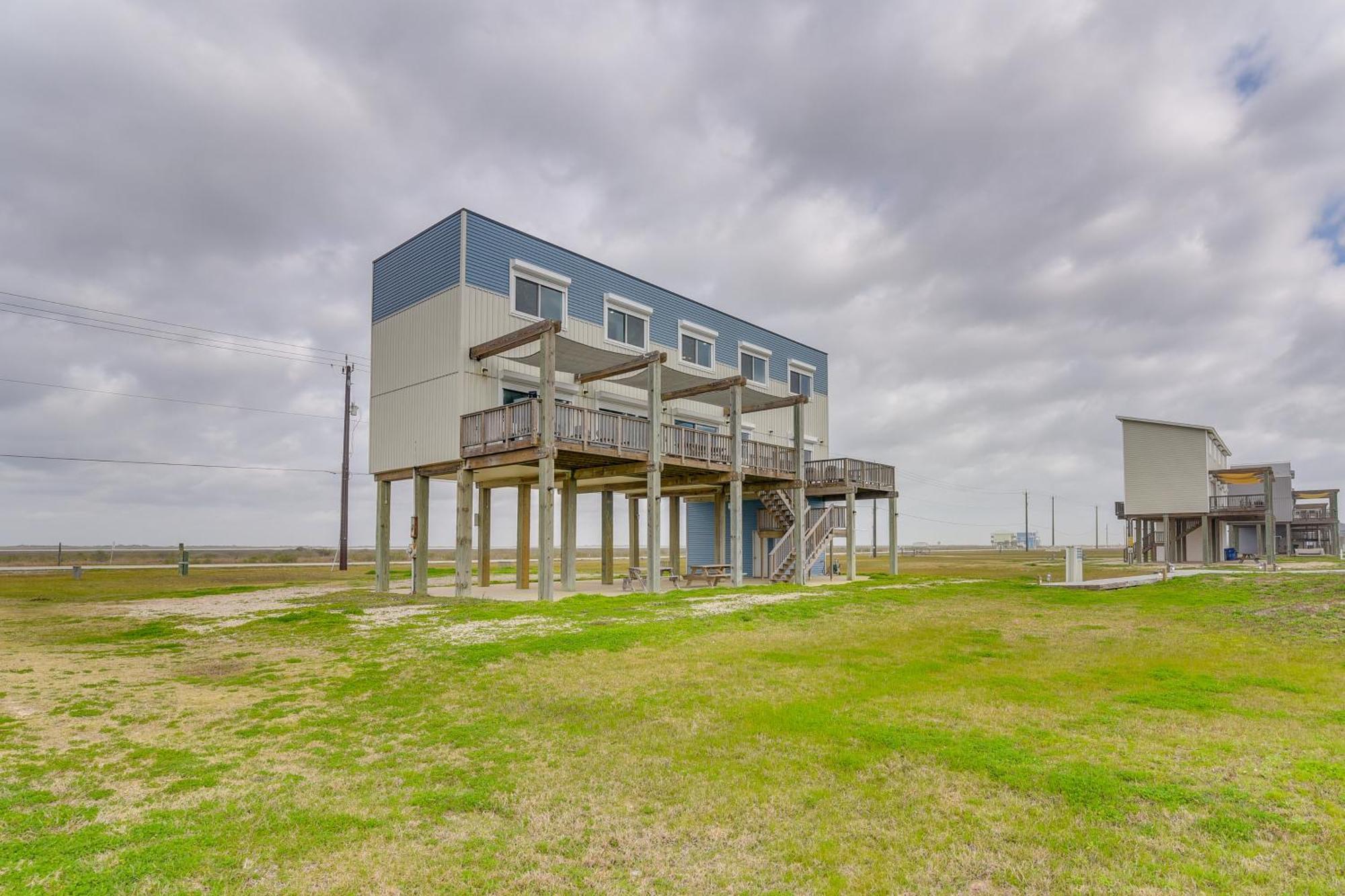 Ocean-View Surfside Home With Boardwalk To Beach! Surfside Beach Exterior foto