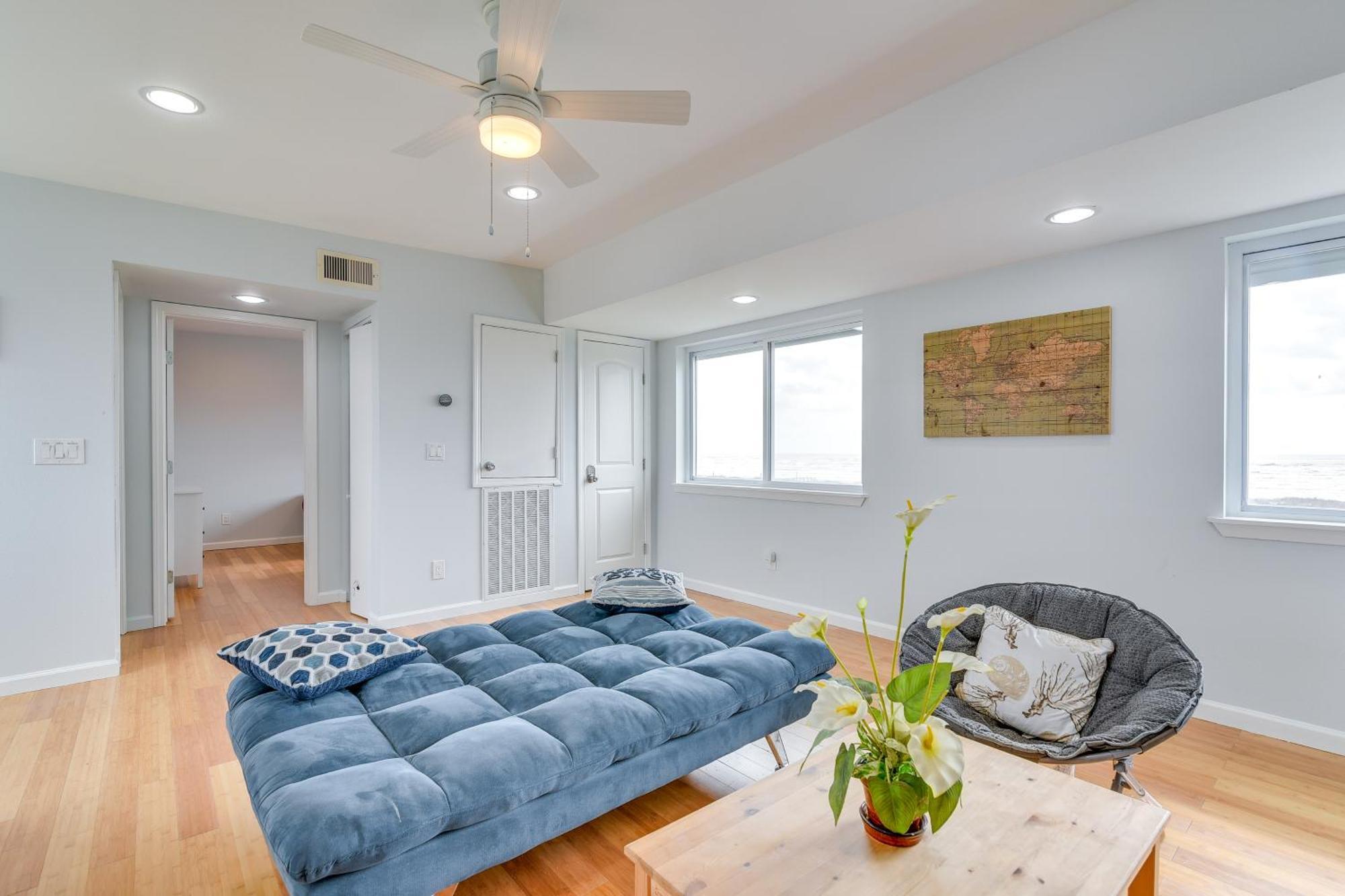 Ocean-View Surfside Home With Boardwalk To Beach! Surfside Beach Exterior foto